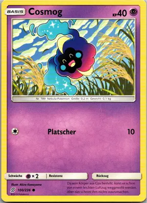 Cosmog Exemplar 1,25 €