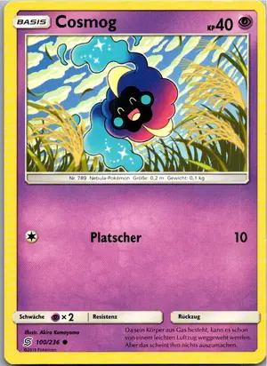 Cosmog Exemplar 1,25 €