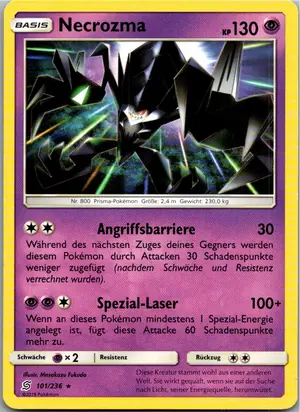Pokémon-Karte Necrozma 101/236 Bund der Gleichgesinnten