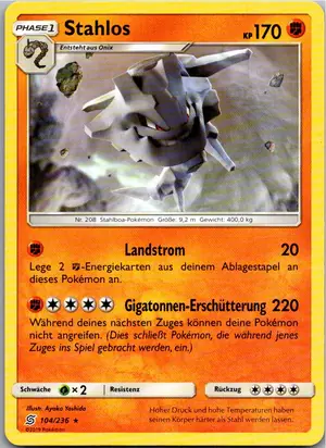 Stahlos Exemplar 1,95 €