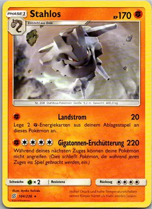 Stahlos Exemplar 1,95 €