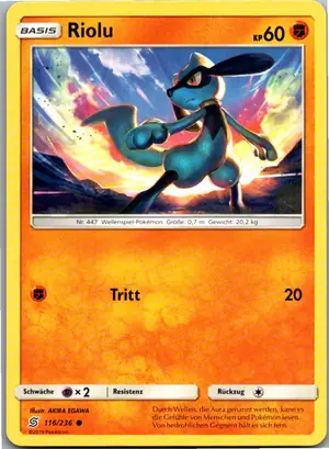 Riolu Exemplar 1,25 €