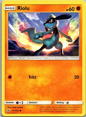 Riolu Exemplar 1,25 €
