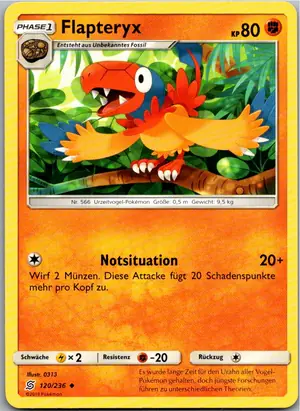 Flapteryx Exemplar 1,25 €