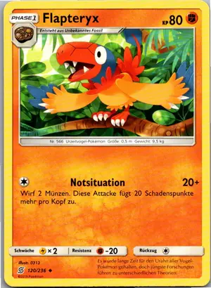Flapteryx Exemplar 1,25 €