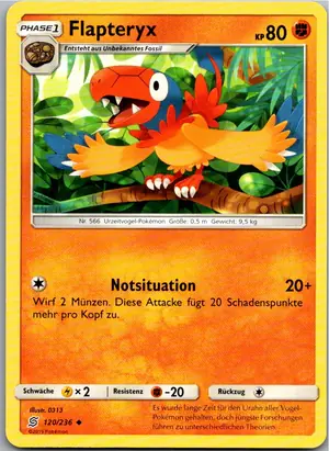 Flapteryx Exemplar 1,25 €