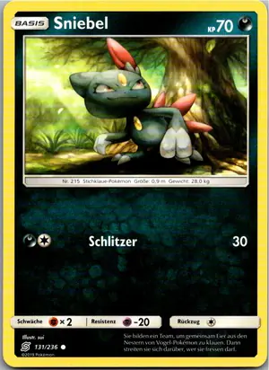 Sniebel Exemplar 1,25 €