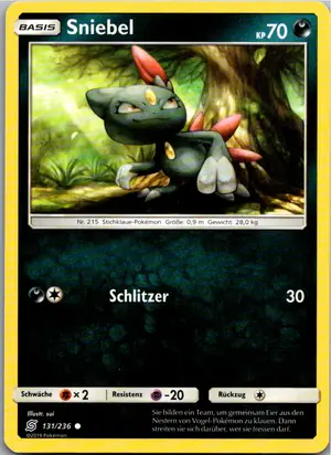 Sniebel Exemplar 1,25 €