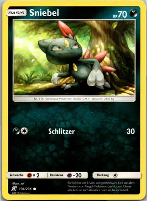 Sniebel Exemplar 1,25 €