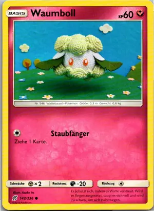 Waumboll Exemplar 1,25 €