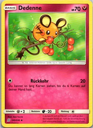 Dedenne Exemplar 1,95 €