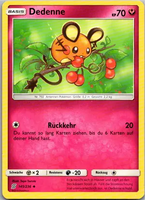 Dedenne Exemplar 1,95 €