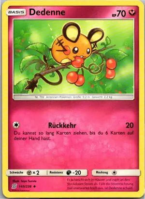Dedenne Exemplar 1,95 €