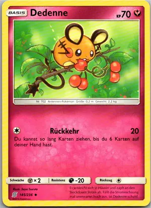 Dedenne Exemplar 1,95 €