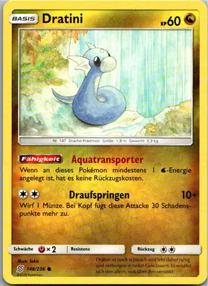 Dratini Exemplar 1,95 €