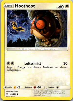 Hoothoot Exemplar 1,25 €