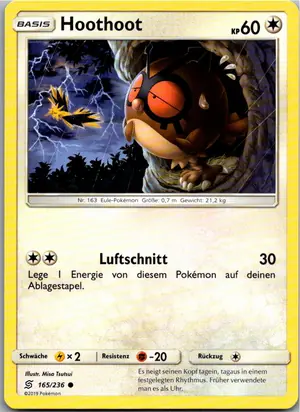 Hoothoot Exemplar 1,25 €