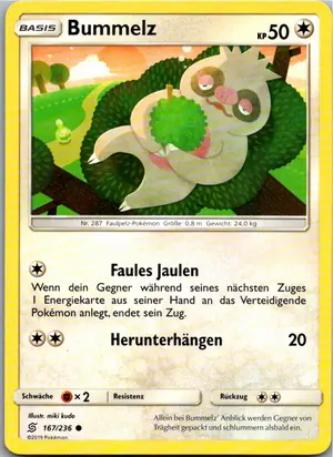 Bummelz Exemplar 1,25 €