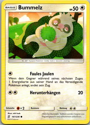 Bummelz Exemplar 1,25 €