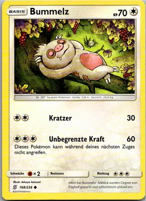 Bummelz Exemplar 1,25 €