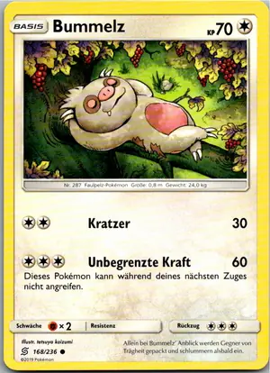 Bummelz Exemplar 1,25 €