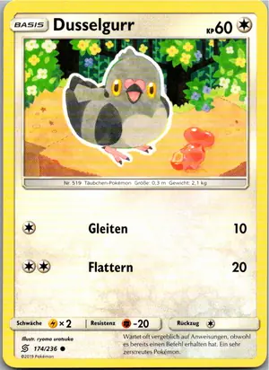 Dusselgurr Exemplar 1,25 €