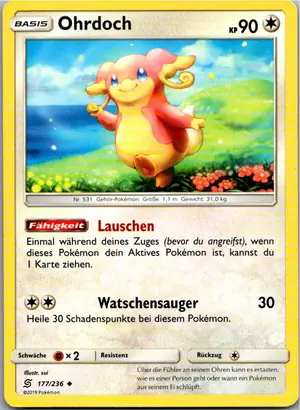 Ohrdoch Exemplar 1,25 €