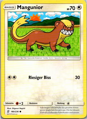 Mangunior Exemplar 1,25 €
