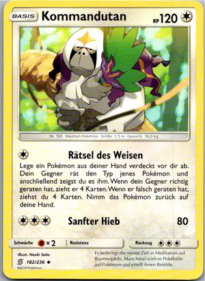 Kommandutan Exemplar 1,25 €
