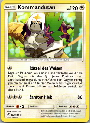 Kommandutan Exemplar 1,25 €