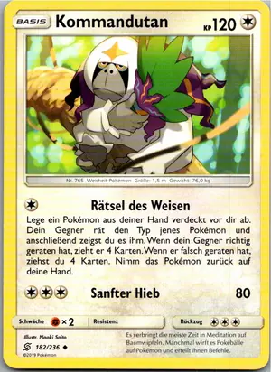 Kommandutan Exemplar 1,25 €