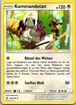 Kommandutan Exemplar 1,25 €