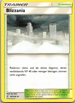Pokémon-Karte Blizzania 187/236 Bund der Gleichgesinnten