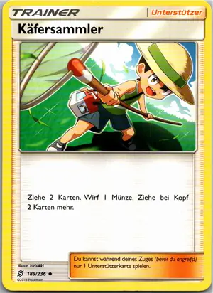 Käfersammler Exemplar 1,25 €