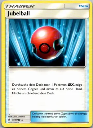 Pokémon-Karte Jubelball 191/236 Bund der Gleichgesinnten