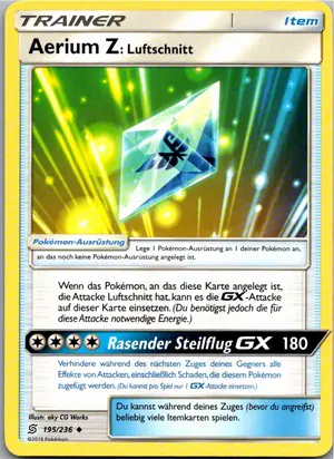 Aerium Z: Luftschnitt Exemplar 1,25 €