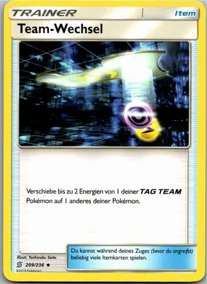 Pokémon-Karte Team-Wechsel 209/236 Bund der Gleichgesinnten