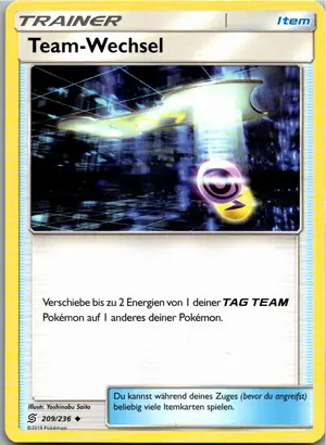 Team-Wechsel Exemplar 1,25 €