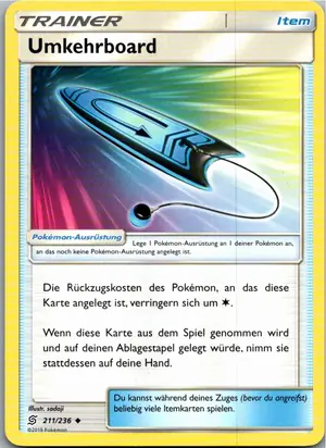 Umkehrboard Exemplar 2,25 €