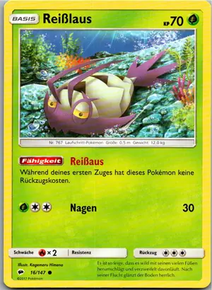 Reißlaus Exemplar 1,25 €