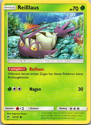Reißlaus Exemplar 1,25 €