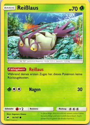 Reißlaus Exemplar 1,25 €