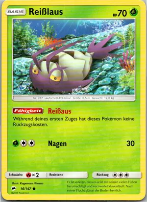 Reißlaus Exemplar 1,25 €