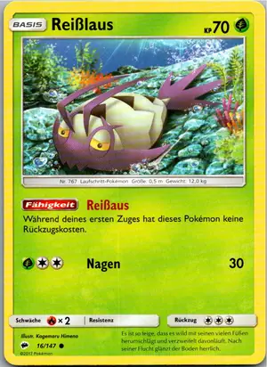 Reißlaus Exemplar 1,25 €