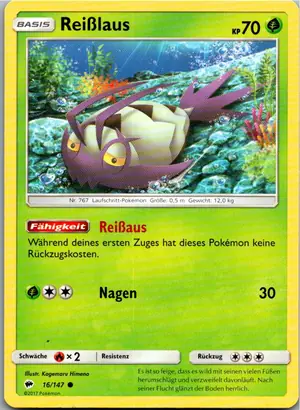 Reißlaus Exemplar 1,25 €