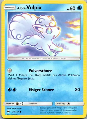 Alola-Vulpix Exemplar 1,25 €