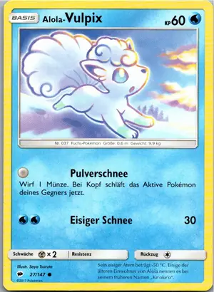 Alola-Vulpix Exemplar 1,25 €