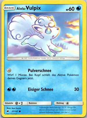 Alola-Vulpix Exemplar 1,25 €