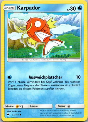 Karpador Exemplar 1,25 €