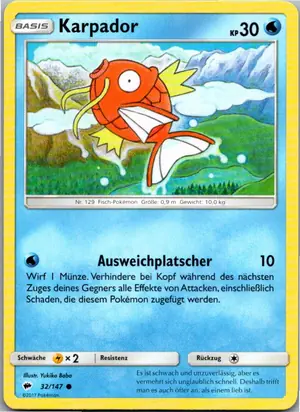 Karpador Exemplar 1,25 €